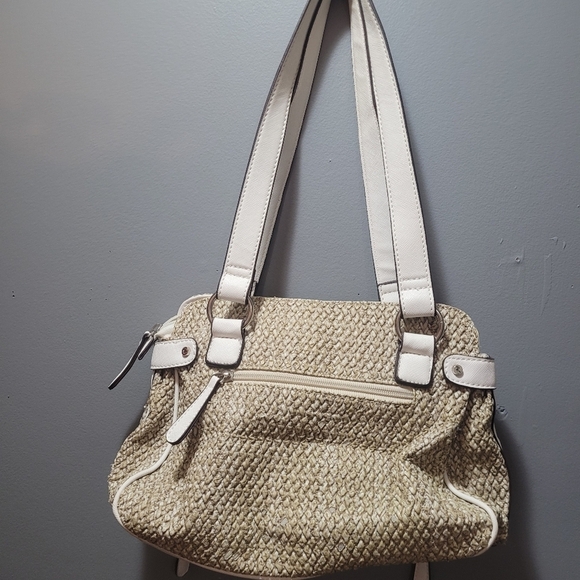 Rosetti White and Tan Purse - Picture 5 of 6